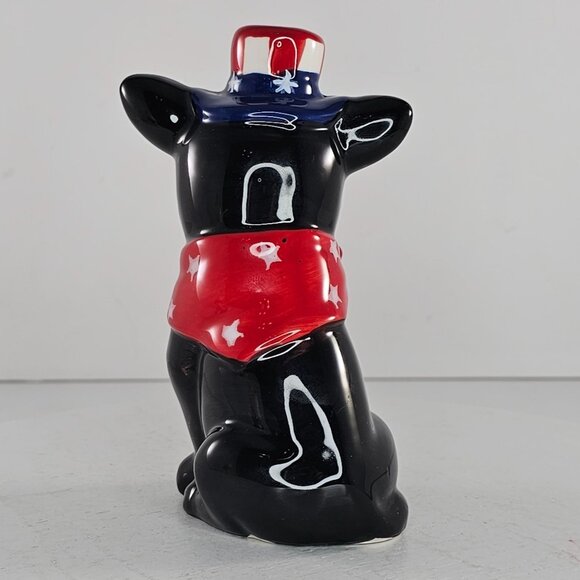Fourth Of July Chihuahua Dog Figurine Patriotic Red White Blue - Picture 4 of 7